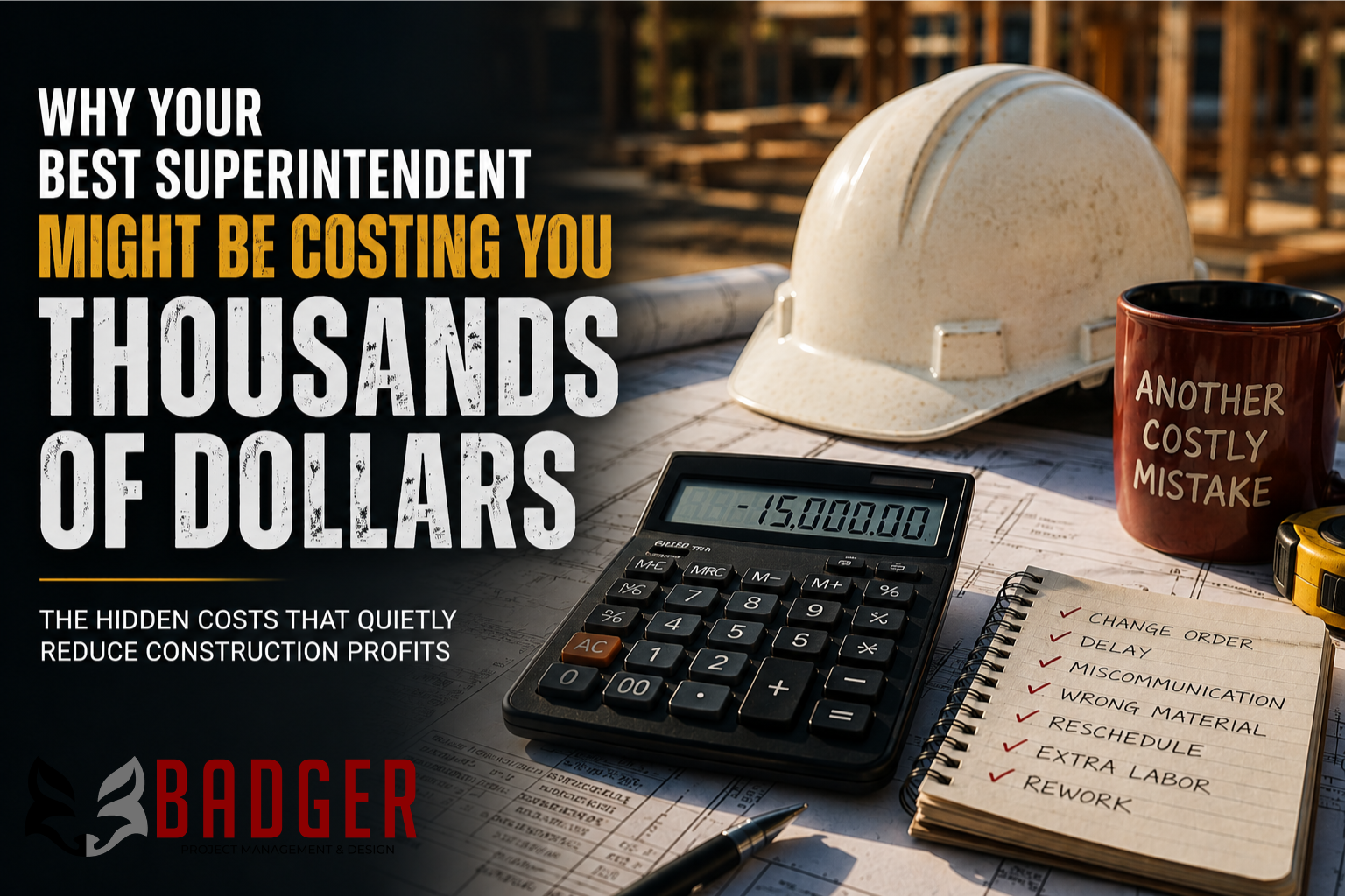 Why Your Best Superintendent Might Be Costing You Thousands of Dollars
